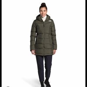 The North Face Women's Dark Green Puffer Coat